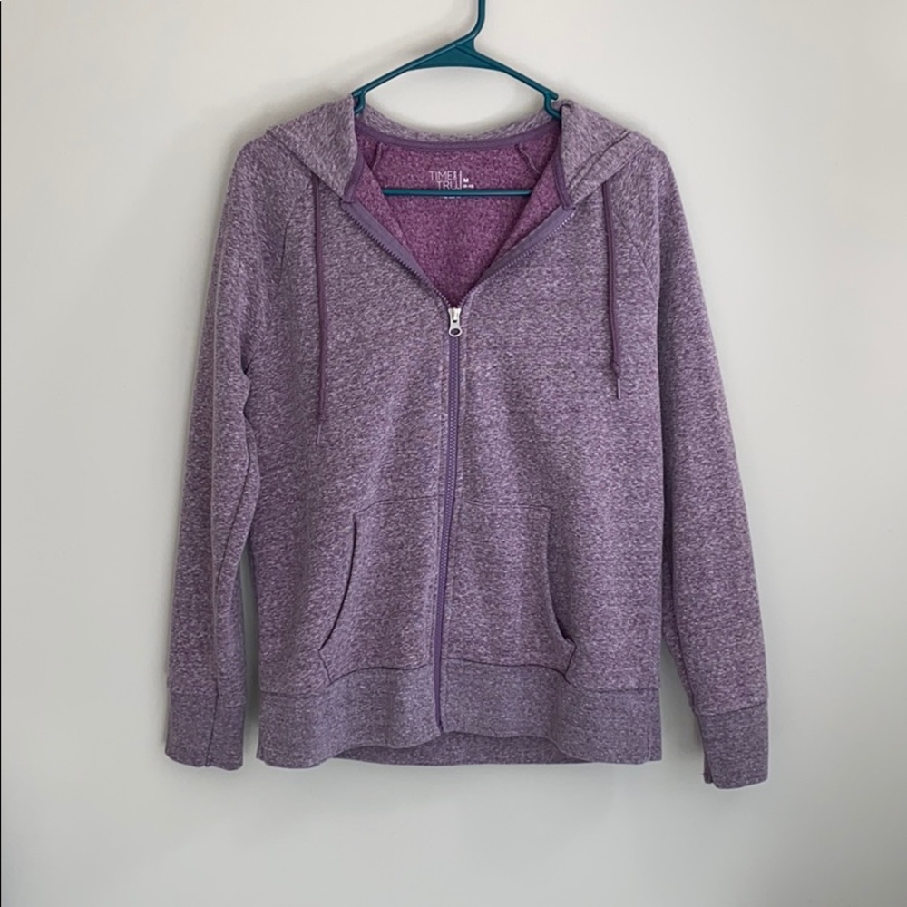 Basic purple sweater